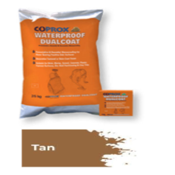 Coprox Waterproof Dualcoat Tan 1kg