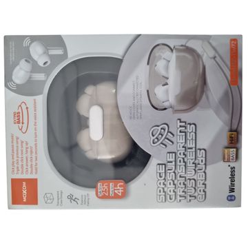 Earbuds TW72 wireless Moxom Transparent