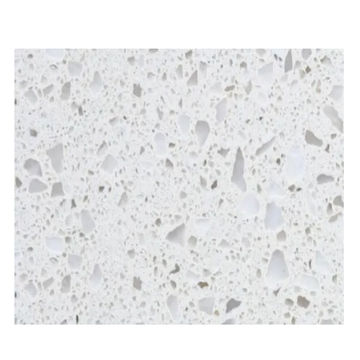 kitchen counter top Quartz white sparkle - 1000mm by 600mm