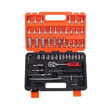 53-Piece Combination Repair Tool Set Car
