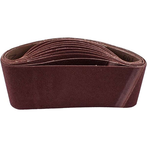 Sanding Belt 75 X 457Mm 100Grit 10/Pack
