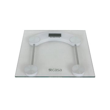 CASA - ELECTRONIC GLASS BATHROOM SCALE – SQUARE