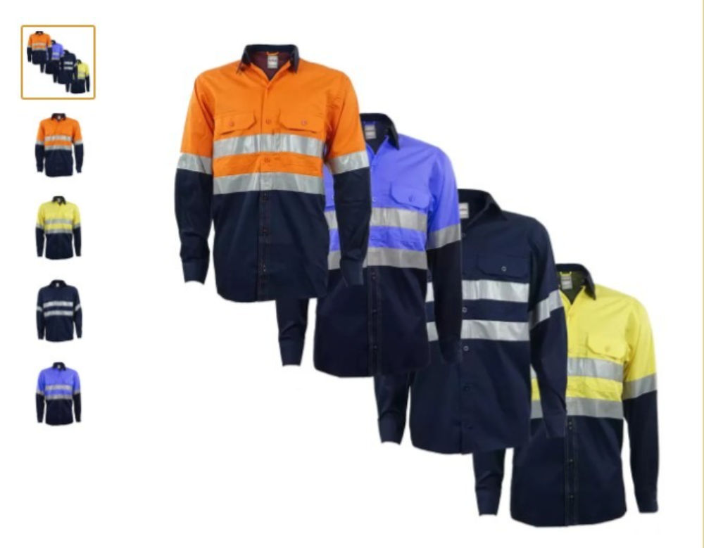 REFLECTIVE MINING SHIRT VENTED