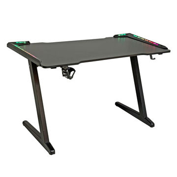 CyberGlow LED Light Gaming Desk - Fine Living