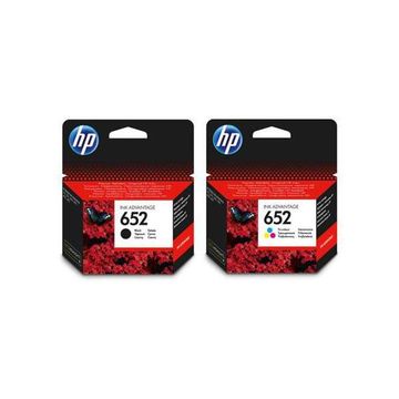 HP 652 Black and Tri Colour Original Ink Cartridge Multipack - H652MP