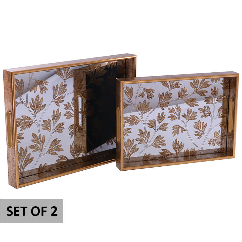 SUAVE TRAY 40X30/35X25 SET OF 2
