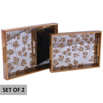 SUAVE TRAY 40X30/35X25 SET OF 2