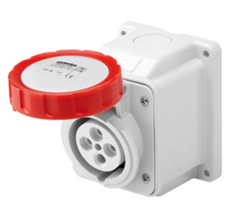 32A 3P+E 400V Surf. Soc. Outlet IP67 6H
