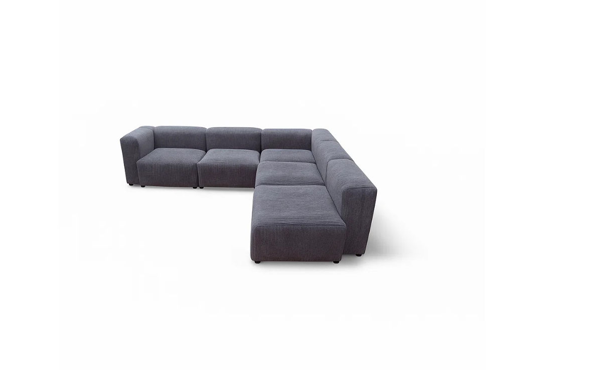 Andrew Modular Sofa Grey Left Sided