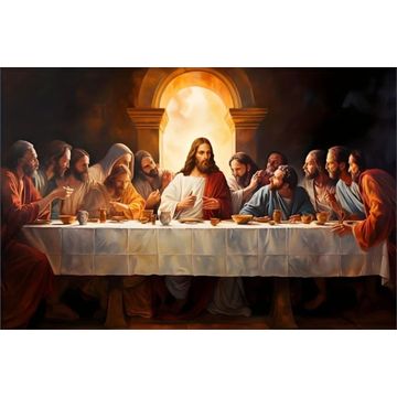Paint by numbers - The Last Supper - 40x60cm