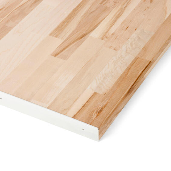 Kitchen worktop aluminium junction white 38mm