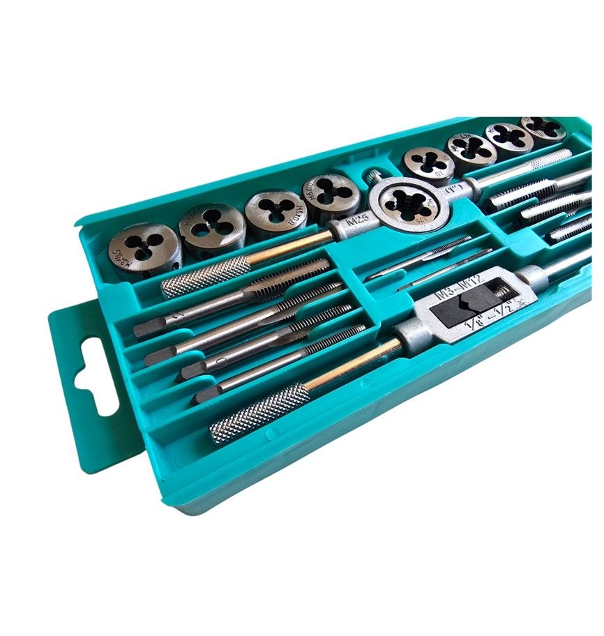 NT TOOLS - Tap & Die Set 20 Pcs 3-12mm
