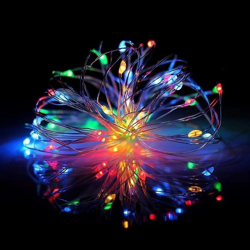 5M Copper Wire Battery Operated Fairy Light RGB - ZYF-89