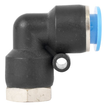 Aircraft - Pu Hose Fitting Elbow 10mm-1/8 F - 3 Pack