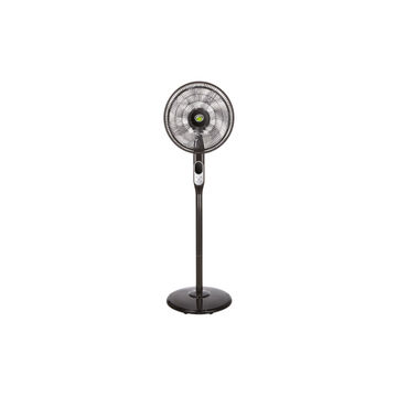 Solent Pedestal Fan Black 400mm