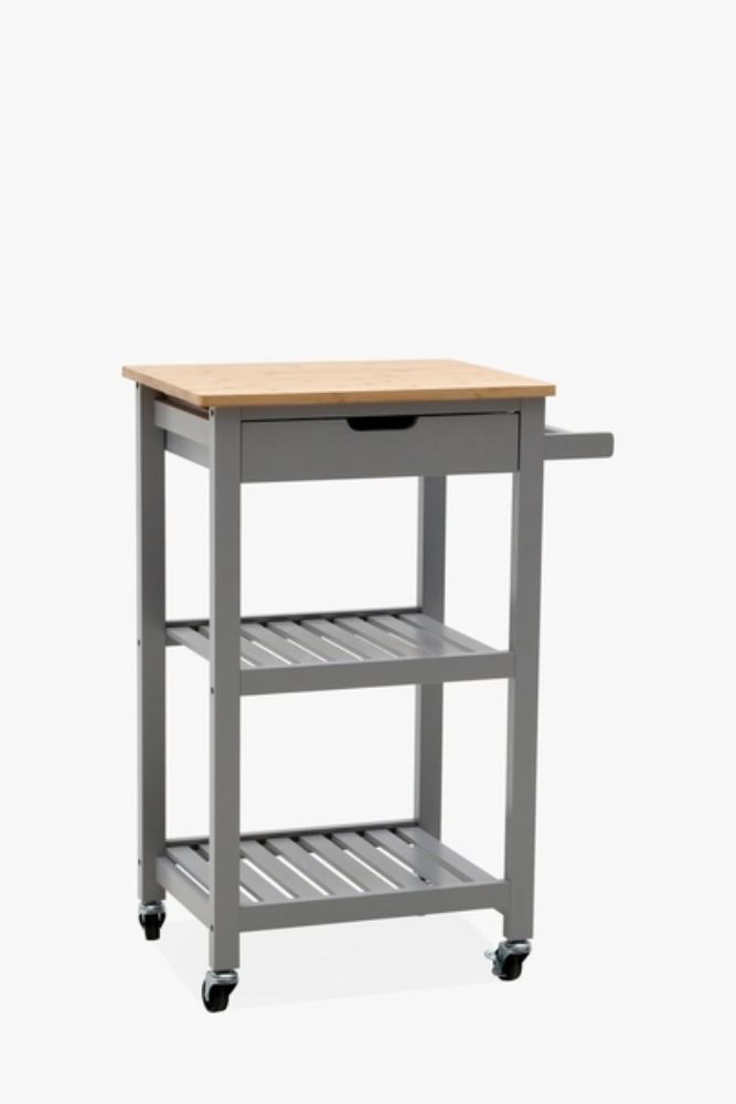 KITCHEN ISLAND, SMALL Compact & Functional Rolling Trolley