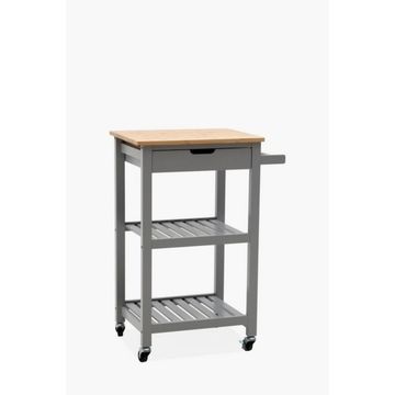 KITCHEN ISLAND, SMALL Compact & Functional Rolling Trolley