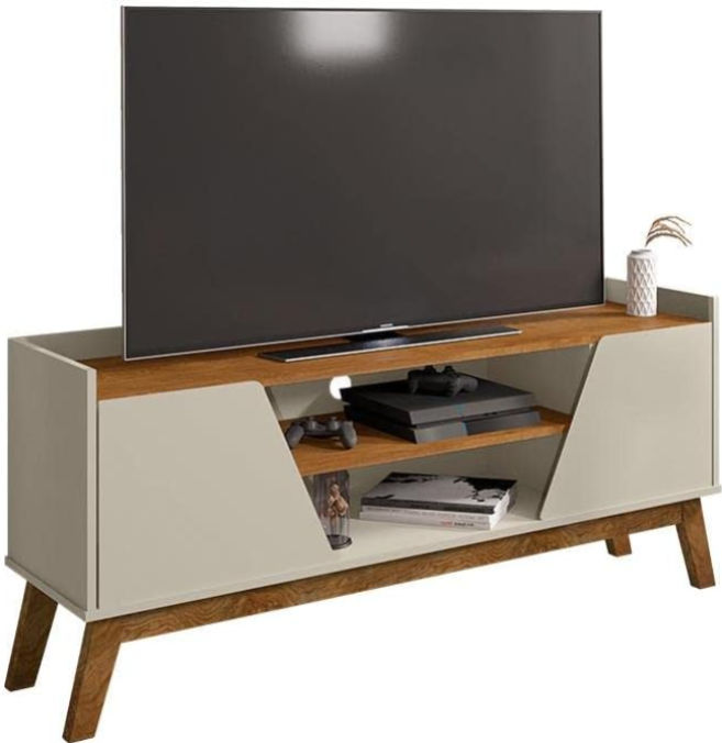 Rack Turin Plasma Stand -Off White/Natural