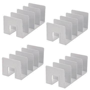 Desk File Sorter Book Holder - 4PCs Pack