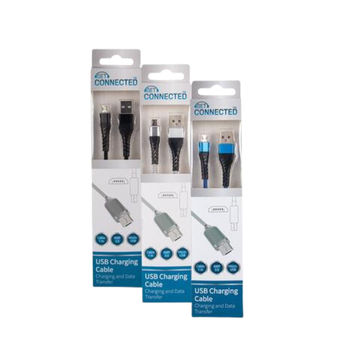 USB Cable Micro USB 3.0 Amp 1m (Pack of 3)