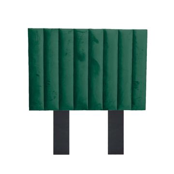 Nu Dekor - Kiara Velvet Headboard - Double - Emerald Green