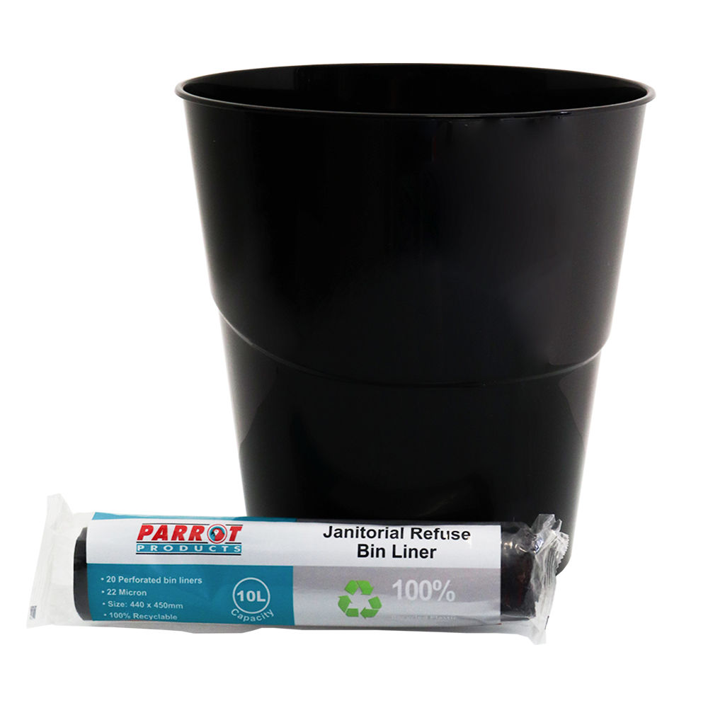 Promo Janitorial Waste Bin 10L Refuse Bag 22 Micron 10L