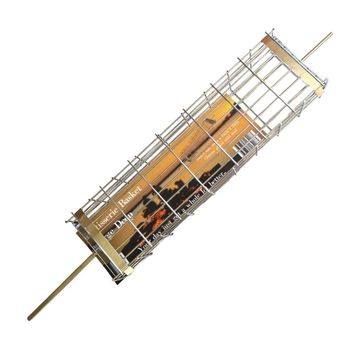 Lifespace Rotisserie Basket - Large Deep Adjustable - Chrome