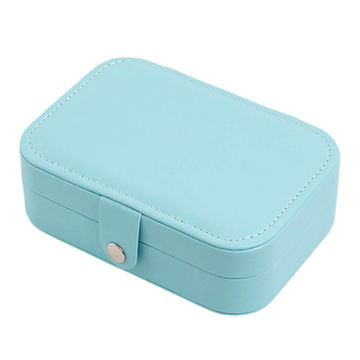 Three layer jewelry storage box