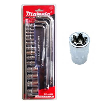 Majesta 17PCS E-Torx Socket Set