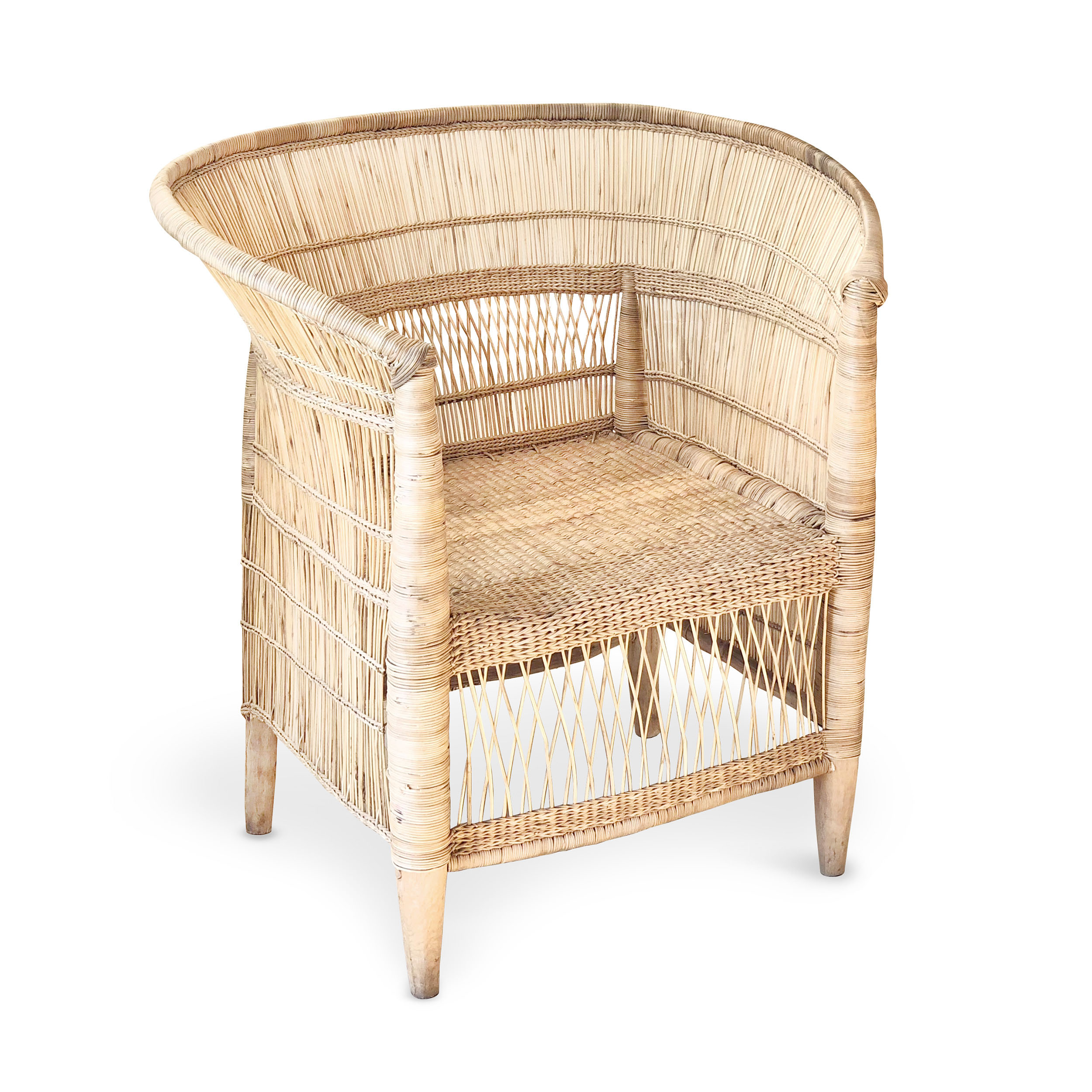 Traditional Malawi Cane Chair