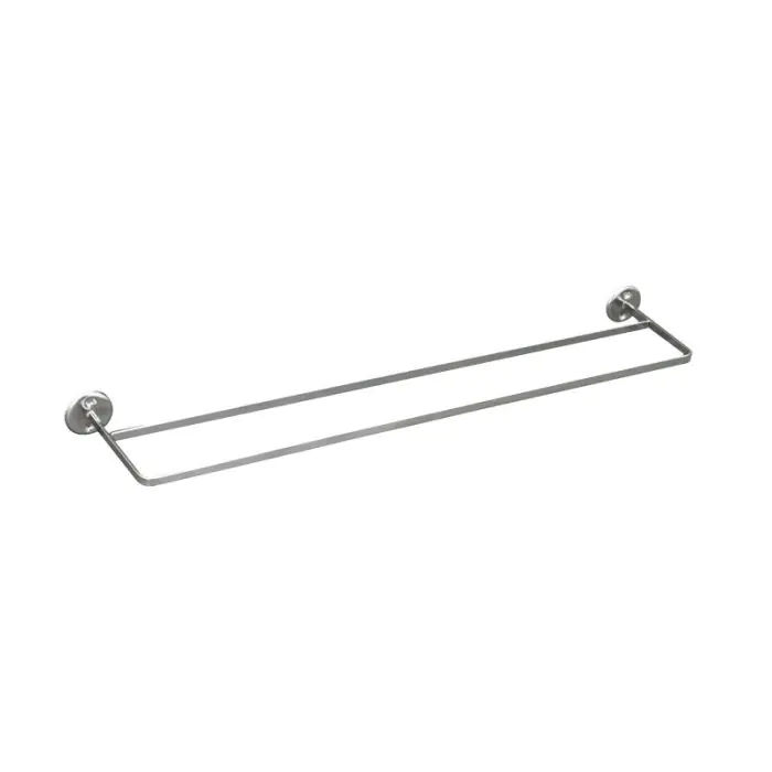 Double Towel Rail. Stainless Steel. 600mm