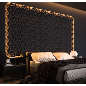 Petals 3D Wall Panel 500x500x25mm Set of 4