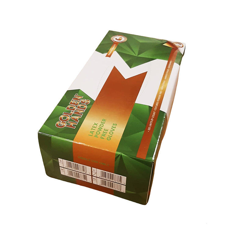 PIONEER SAFETY Examination Gloves Latex Powder Free Box 100 Piece Large