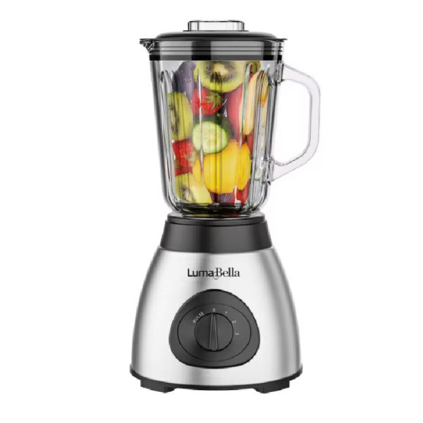 1.5L Jug Blender with Stainless Steel Blades – 400W Powerful Electric Blender for Home & Kitchen
