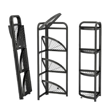 Windsor 4 Tier Corner Foldable Shelving