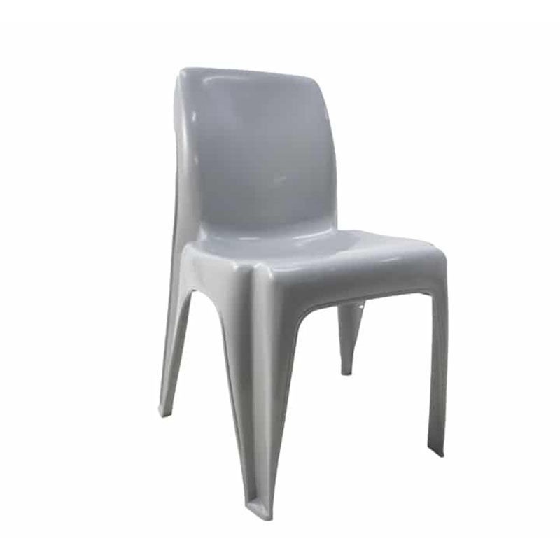 Vividitto - Carlow Chair (Virgin Plastic) - Grey