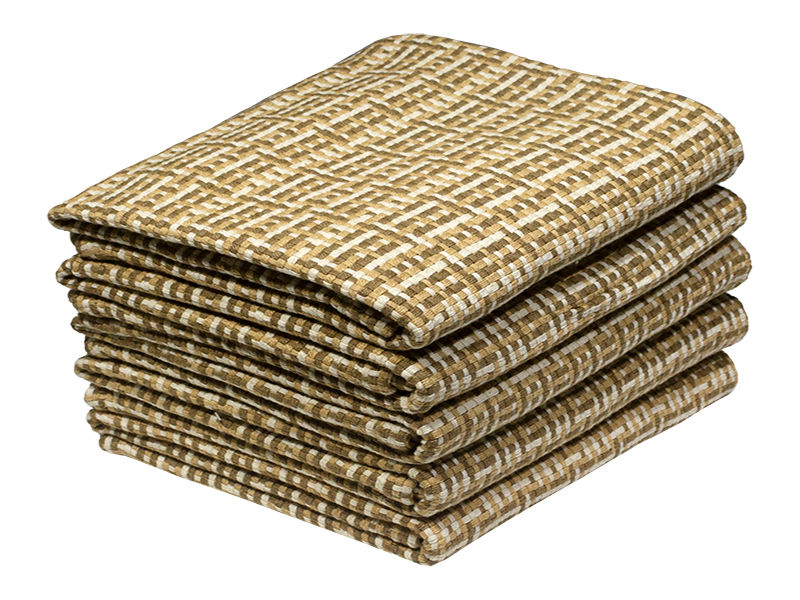 Bunty's Kitchen Towel - Design 2615 - 044x68cms - (05 Pc Pack) - Patterns - Pebble