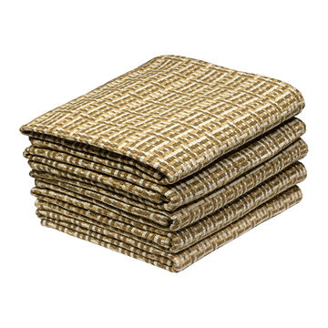 Bunty's Kitchen Towel - Design 2615 - 044x68cms - (05 Pc Pack) - Patterns - Pebble