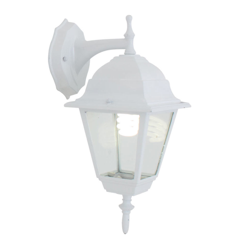 Eurolux - Lantern - 4 Panel - Down Facing - White