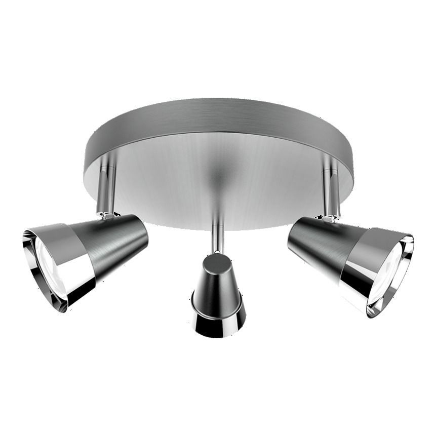 Satin Chrome and Polished Chrome Spotlight