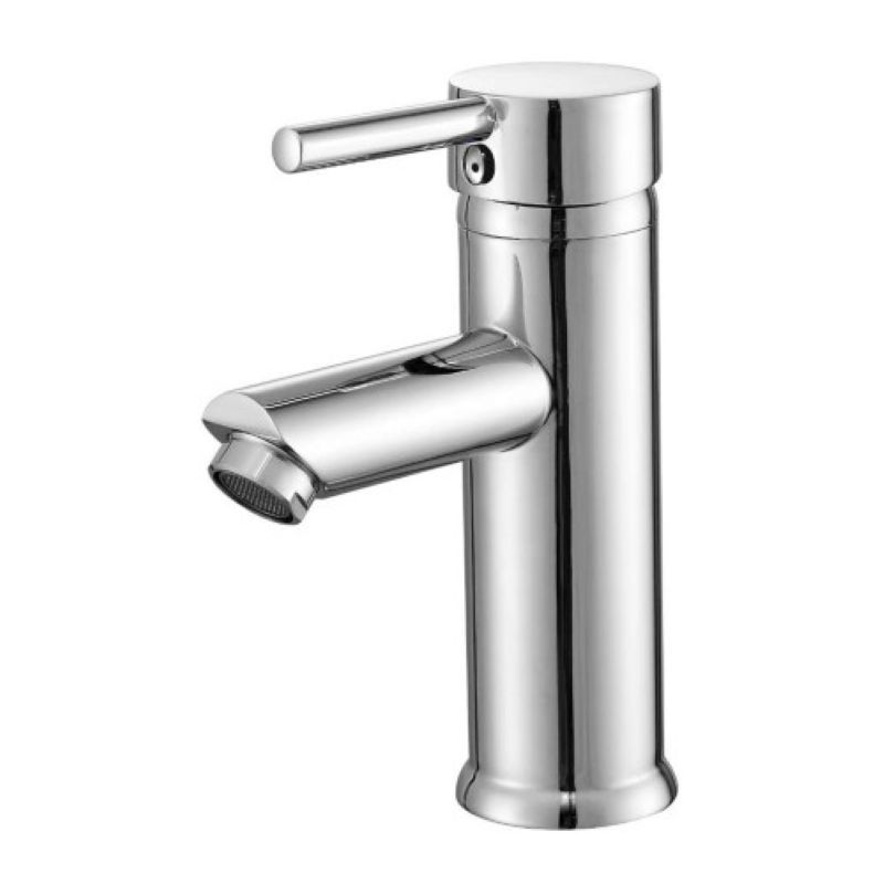 S/STEEL BASIN MIXER - SATIN - 117