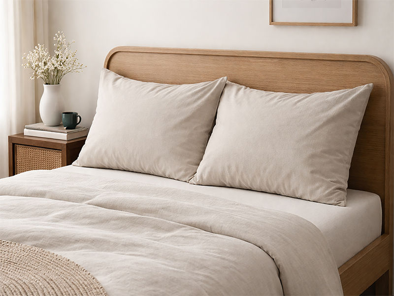 Hotel Collection - Ultra Soft, Breathable Pillow Cover Set - (30 Sets) - Continental - White Pepper