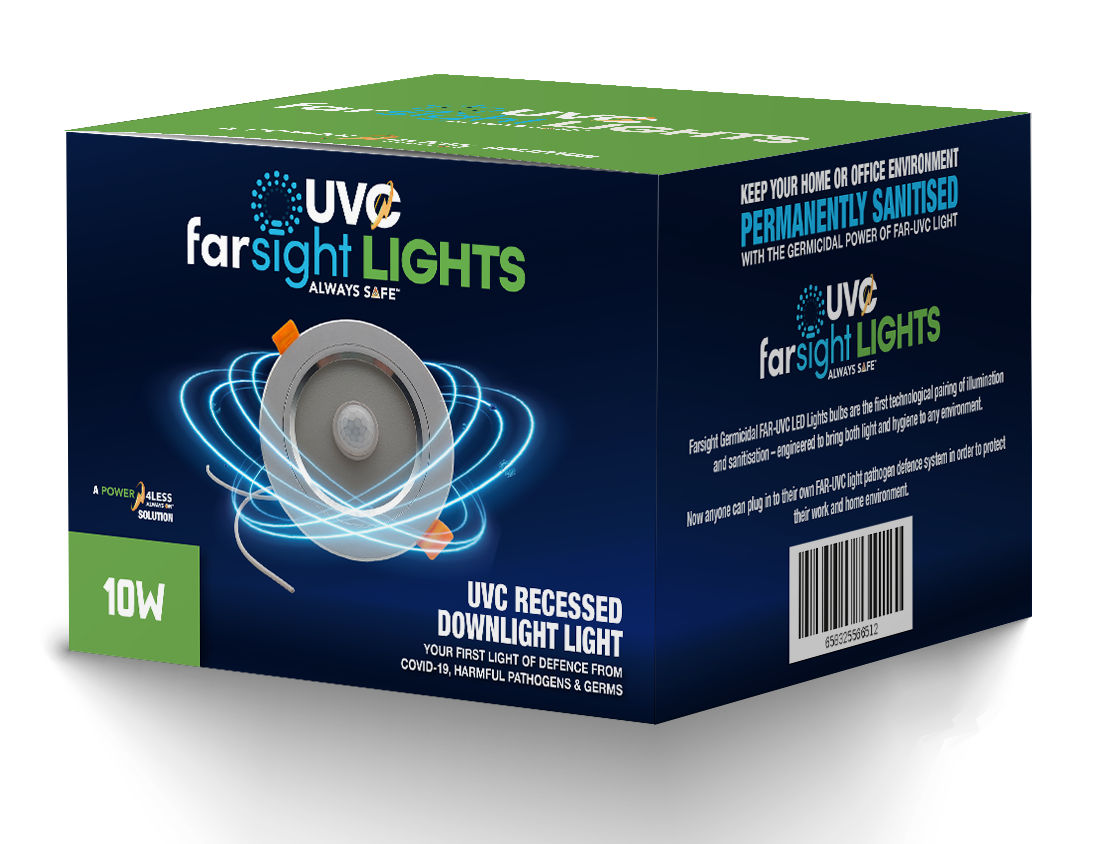 Power4less UVC Recessed (6000K + UVC) 10W