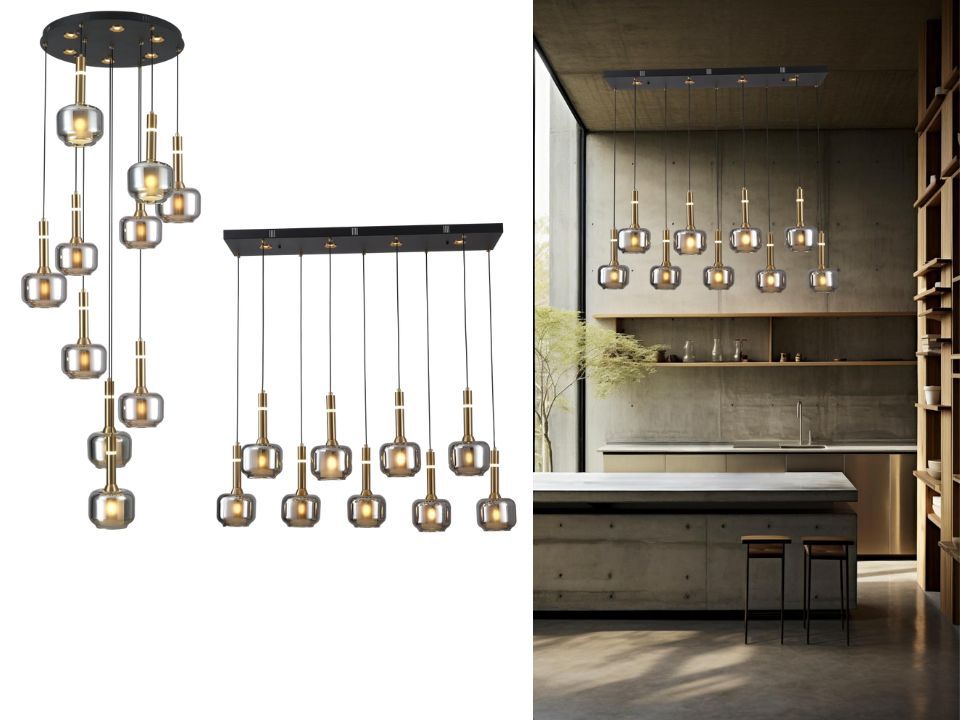 Cloudburst Glow Chandeliers/light