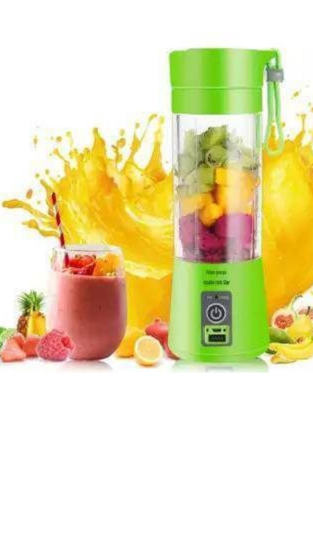 Portable Juicer Cup Rechargeable Battery Juice Blender