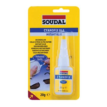 SOUDAL Cyanofix 84A Instant Adhesive Glue 20g