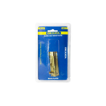 Dejuca - Barrel Bolt - Bp - 60mm - 1/Card - 6 Pack