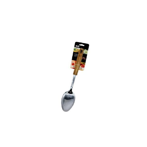 Stainless steel serving spoon