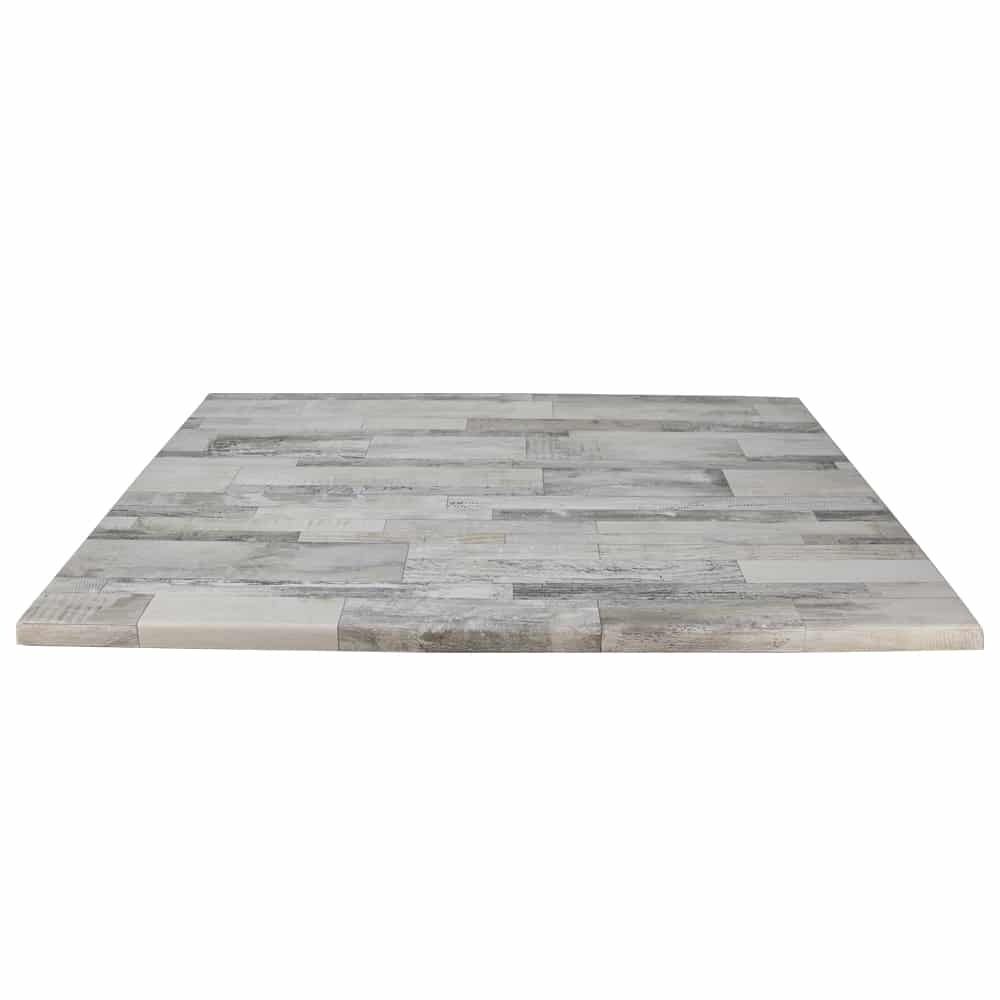Vividitto - Werzalit Cafe Table Top 80x120cm - White Block