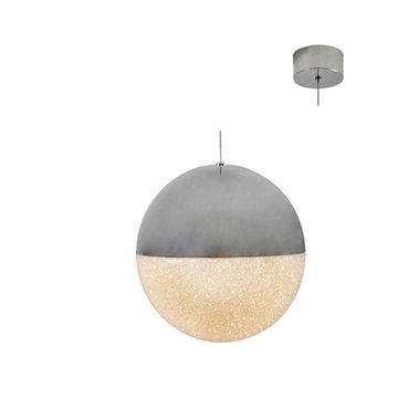 Pendant 200mm Crystal Affect  Pendant Lamping Incl 1 LED SMD 9.6w Lifetime 25000hrs Lumens
